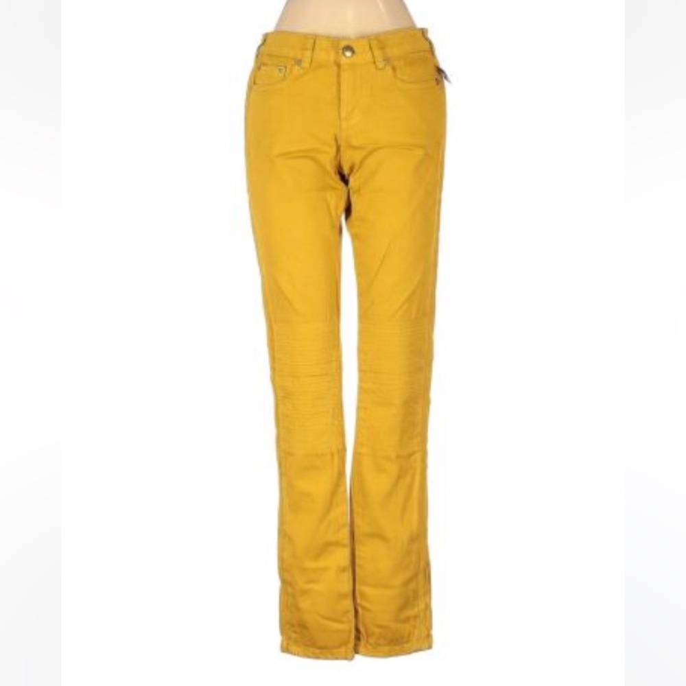 NEW Rebecca Minkoff Mustard Pants Size Waist 25